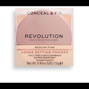 Makeup Revolution Conceal & Fix Loose Setting Powder - 0.45oz